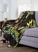 Marvel What If...? Captain Undead Silk Touch Throw Blanket