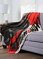 Marvel Black Widow Spy Game Silk Touch Throw Blanket