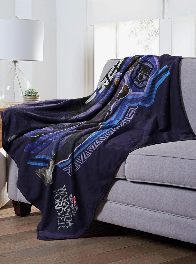 Marvel Black Panther Blanket Shuri Silk Touch Throw