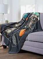 Marvel Guardians of the Galaxy 3 Space Rocket Silk Touch Throw