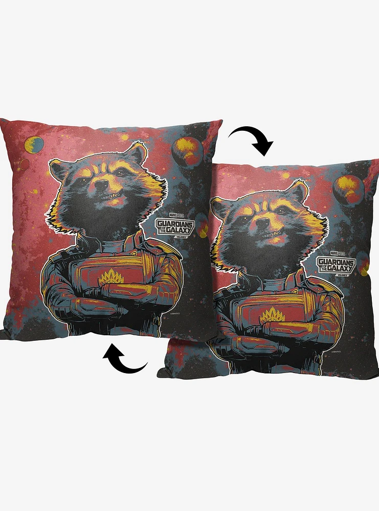 Marvel Guardians of the Galaxy 3 On Guard Printed Throw Pillow