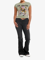 Ed Hardy New York City Girls Crop T-Shirt