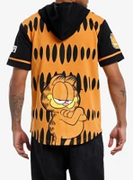 Garfield Hooded Baseball Jersey