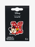 Loungefly Disney Minnie Mouse Varsity Letter Enamel Pin — BoxLunch Exclusive