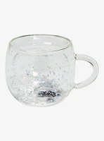 Sanrio Hello Kitty Head Confetti-Filled Glass Mug