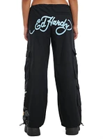 Ed Hardy Dragon Drawstring Girls Cargo Pants