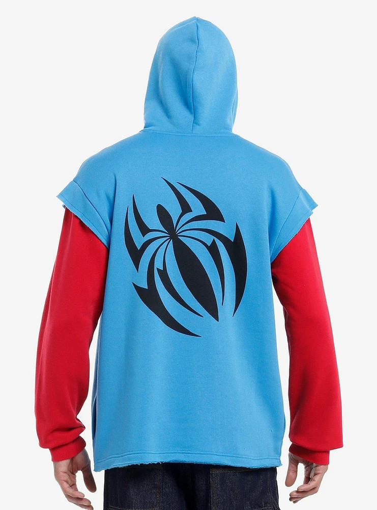 Our Universe Marvel Spider-Man: Across The Spider-Verse Scarlet Spider Twofer Hoodie