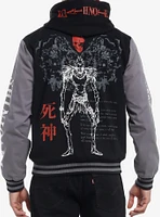 Death Note Hooded Varsity Jacket