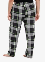 The Nightmare Before Christmas Characters Plaid Pajama Pants Plus