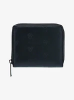 Loungefly Disney Mickey & Minnie Mouse Silhouette Allover Embossed Small Zip Wallet - BoxLunch Exclusive