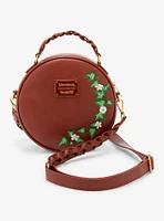 Loungefly The Lord of the Rings Floral Hobbit Door Figural Crossbody Bag - BoxLunch Exclusive