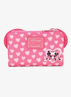 Loungefly Disney Mickey & Minnie Mouse Heart Ears Wallet- BoxLunch Exclusive