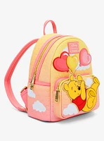 Loungefly Disney Winnie the Pooh Heart Balloon Pooh Bear Mini Backpack - BoxLunch Exclusive