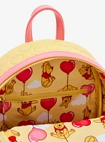 Loungefly Disney Winnie the Pooh Heart Balloon Pooh Bear Mini Backpack - BoxLunch Exclusive