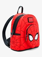 Loungefly Marvel Spider-Man Quilted Mask Mini Backpack - BoxLunch Exclusive