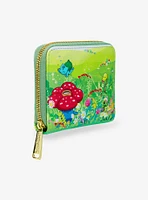 Loungefly Pokémon Grass Type Scene Small Zip Wallet - BoxLunch Exclusive