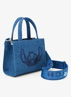 Loungefly Disney Lilo & Stitch Denim Stitch Crossbody Bag - BoxLunch Exclusive