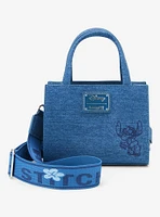 Loungefly Disney Lilo & Stitch Denim Stitch Crossbody Bag - BoxLunch Exclusive