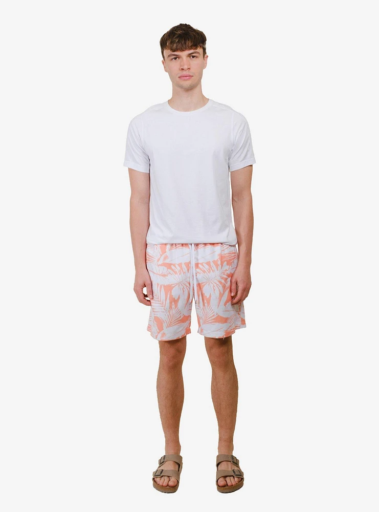 Tropical Contrast Swim Trunk