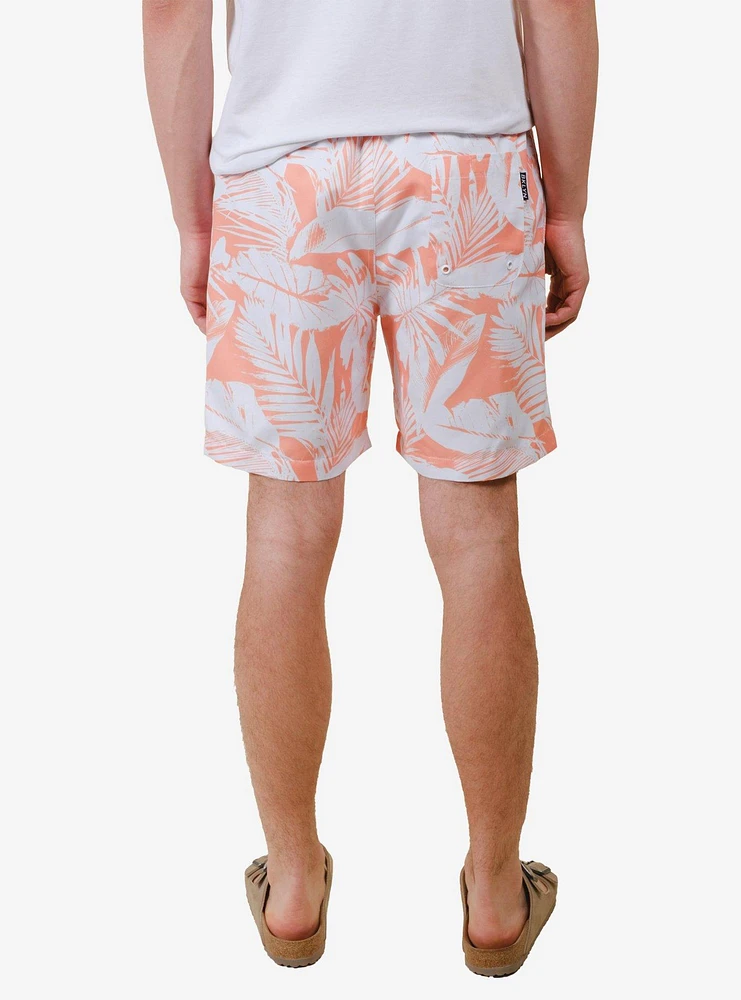 Tropical Contrast Swim Trunk