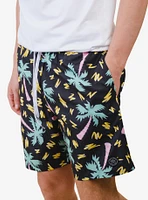 Retro Palms Swim Trunk