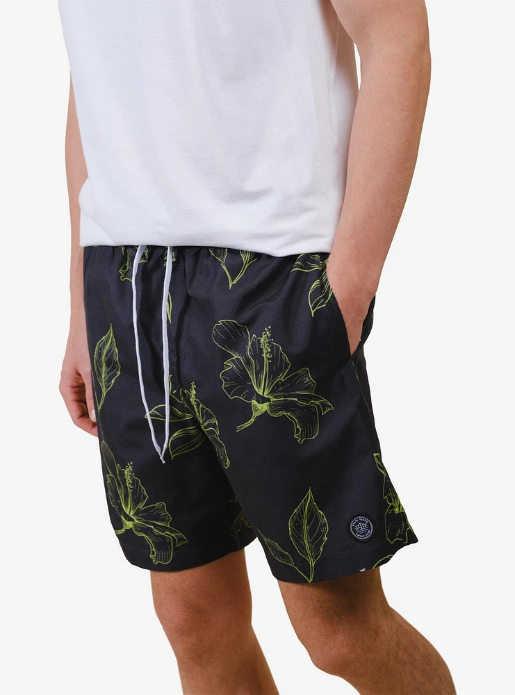 Hibiscus Swim Trunk