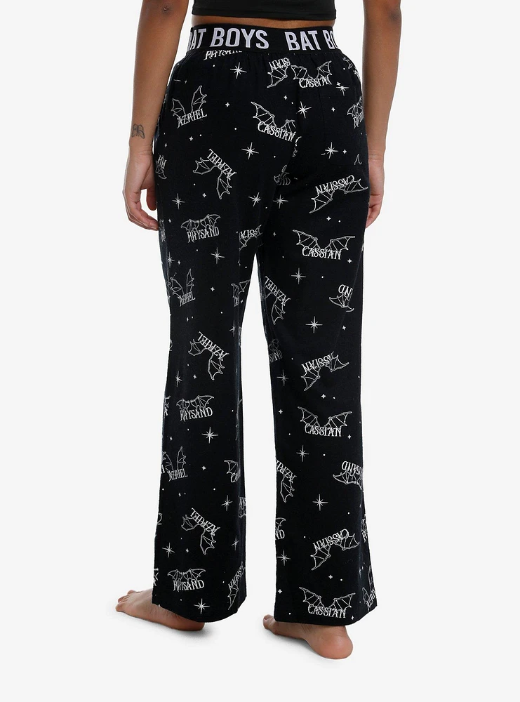 A Court Of Thorns And Roses Bat Boys Pajama Pants