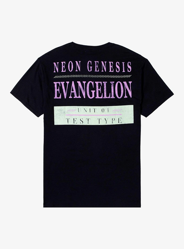 Neon Genesis Evangelion Eva-01 Double-Sided T-Shirt