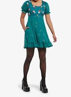 Peanuts Characters Holiday Mesh Dress