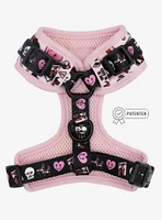 DC Comics Harley Quinn x Sassy Woof Adjustable Dog Harness