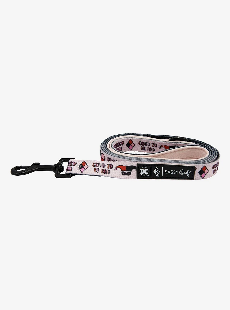 DC Comics Harley Quinn x Sassy Woof Dog Leash