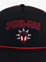 Marvel Spider-Man: Across The Spider-Verse Miles Web Trucker Hat