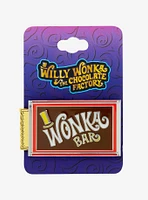 Willy Wonka and the Chocolate Factory Golden Ticket Sliding Enamel Pin — BoxLunch Exclusive