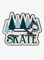 Peanuts Snoopy Skating Sliding Enamel Pin — BoxLunch Exclusive