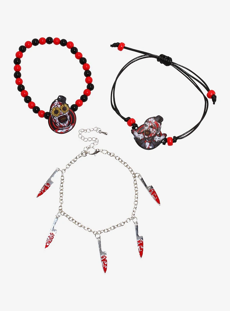 Terrifier Art The Clown Bracelet Set