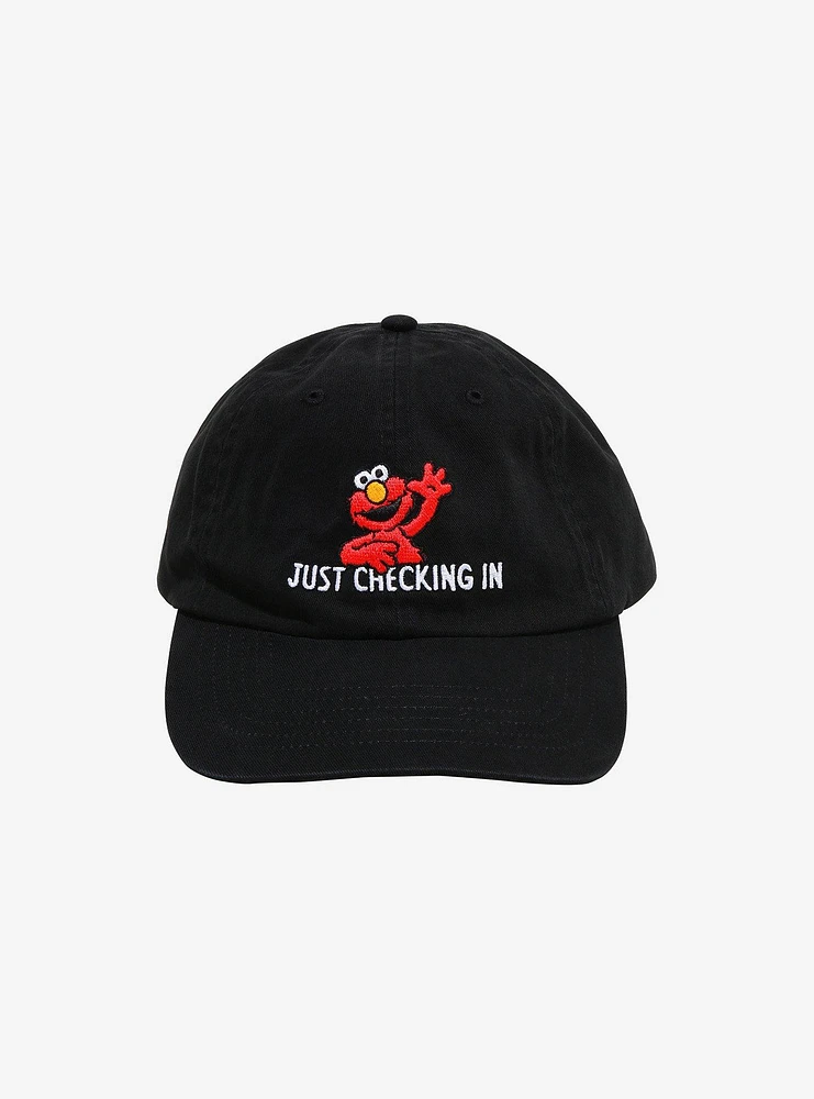 Sesame Street Elmo Checking In Dad Cap