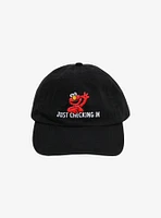 Sesame Street Elmo Checking In Dad Cap