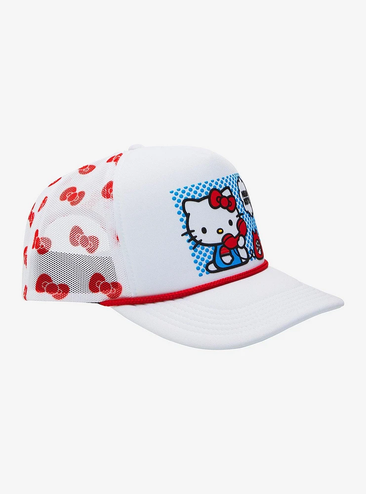 Hello Kitty Bow Trucker Hat