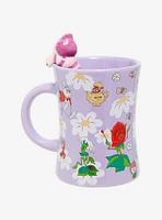 Disney Alice in Wonderland Characters Allover Print Mug