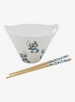 Disney Lilo & Stitch Aloha Hand Painted Ramen Set