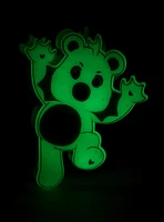 Care Bears X Universal Monsters Good Luck Bear As Gill-Man Glow-In-The-Dark Claw Hair Clip