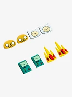 Adventure Time Character Faces Stud Earring Set