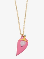 Adventure Time Princess Bubblegum & Marceline Best Friend Necklace Set