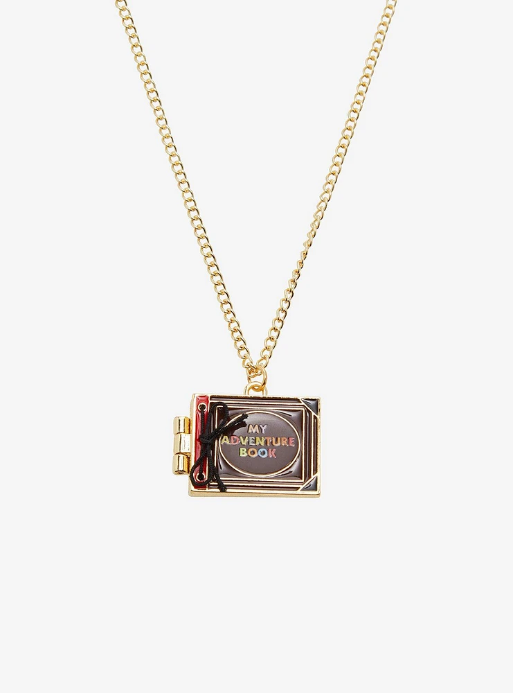 Disney Pixar Up Adventure Book Locket Necklace