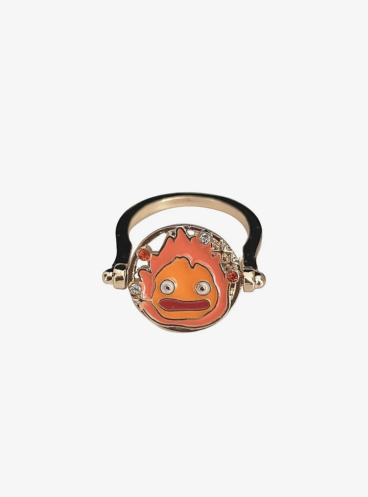 Studio Ghibli® Howl's Moving Castle Calcifer Spinner Ring