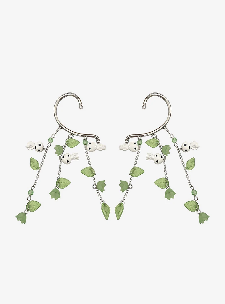 Studio Ghibli® Princess Mononoke Kodama Charm Cuff Earrings