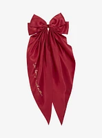 Disney Beauty And The Beast Rose Hair Bow