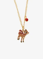 Rudolph The Red-Nosed Reindeer Rudolph & Bumble Best Friend Necklace Set