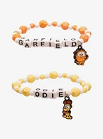 The Garfield Movie Garfield & Odie Best Friend Bracelet Set