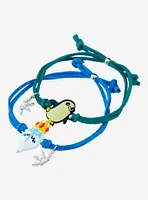 Adventure Time Ice King & Gunter Best Friend Cord Bracelet Set